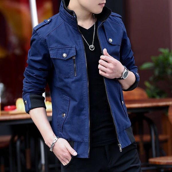 

2021 new spring autumn mens basic jackets coats casual fashion bomber jacket men streetwear windbreaker man clothes coat plus size 5xl jki6, Black;brown
