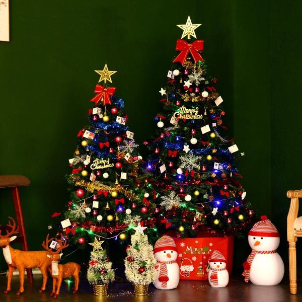 

christmas decorations 60cm tree with decor deluxe kits string lights artificial xmas for outdoor indoor gift