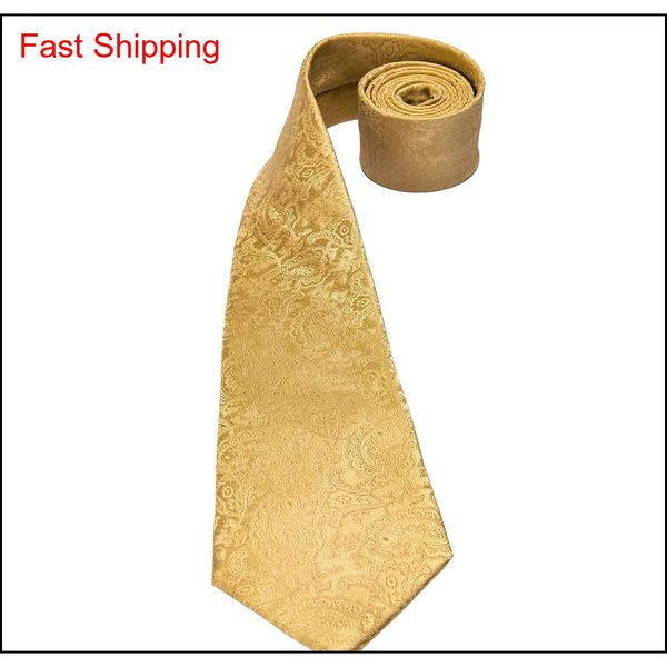 

fast shipping tie hanky cufflinks sets luxury golden men's silk jacquard woven ties for men formal wedding pa qylemz bdehome, Black;blue