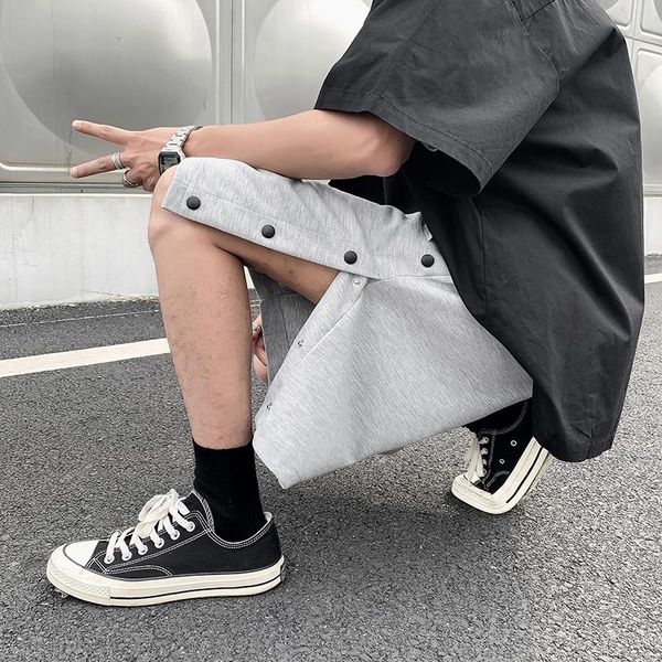 

men's shorts 2021 fashion straight sports loose button comfort style diversified and refreshing, White;black