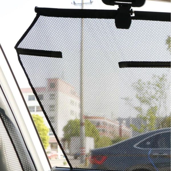 

car sunshade curtain rear side window front back windshield block accessories cup suction black universal sun cover blinks x7m6