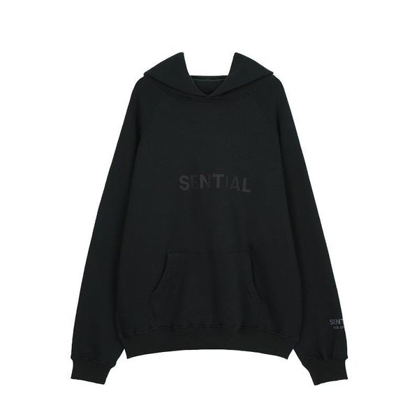 

luxury brand hoodie autumn winter oversize 3d silicon skateboard over size high street hoody streetwear hoode, Black