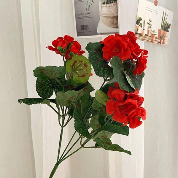 

decorative flowers & wreaths begonia flower wedding home restaurant pography set accessories decoration arrangement dried silk l3s1