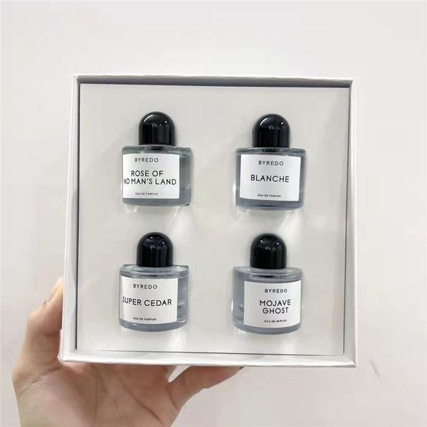 

luxury brand byredo perfume set 10ml*4pcs kit rose of no man's land space rage bal d'afrique tobacco mandarin edp spray gift box f