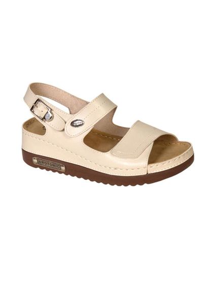

sandals women's beige anatomical, Black