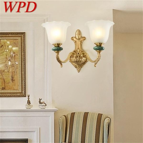 

wpd copper sconceÂ wallÂ lamp contemporary luxury design ceramic light indoor for bedroom corridor l