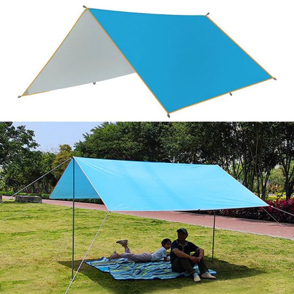 

awning outdoor yard sunscreen anti uv patio shade sail multifunction waterproof travelling easy carrying portable parts