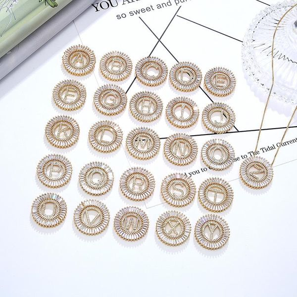 

chains crystal english letters necklace gifts friend, Silver