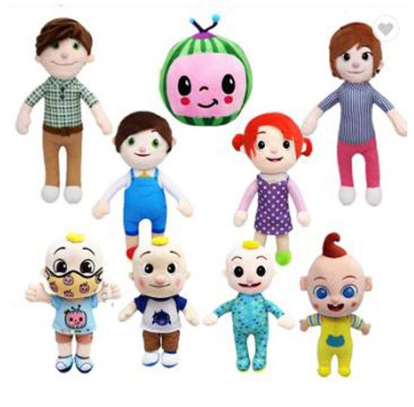 

us stock cocomelon pillow soft toys for baby plush jj doll educational stuffed toys kids gift cute toy chritmas gift wholesale
