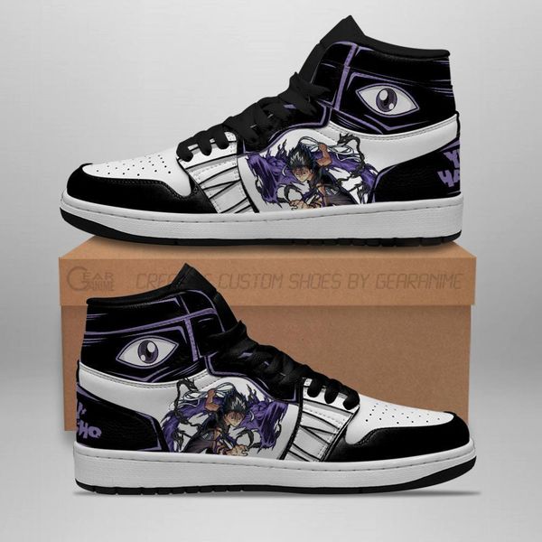 

yu hakusho shoes hiei sneakers high anime