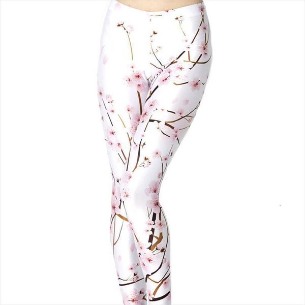 

floral plum blossom flower womens legging jeggings pants printed, Black