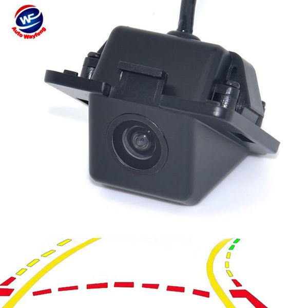 

car rear view cameras& parking sensors wf intelligent dynamic trajectory tracks line reverse rearview camera for mitsubishi outlander 2007-2