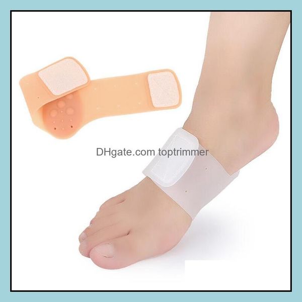 

care health & beauty treatment corrector pro arch supports sile gel insoles shock cushion flat support foot plantar pad shoe massaging drop