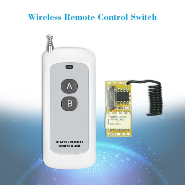 

433mhz universal receiver module remote control switch relay 1ch mini wireless control smart switch transmitter remote controls
