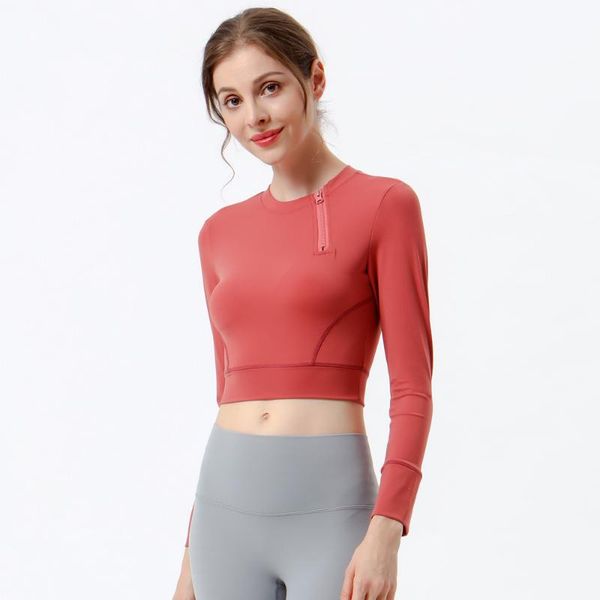

yoga outfits quick dry fitness t-shirt for women sport gym clothes shirt workout, White;red
