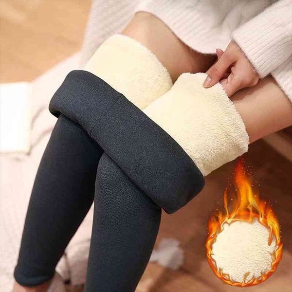 

pant comfortable keep warm pants winter women leggings velvet warm stretchy legging solid color hight waist pants, Black;white