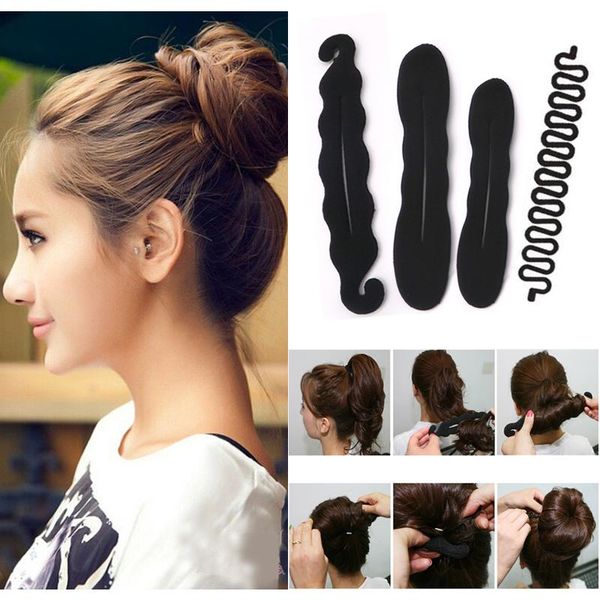 

hair accessories women magic bun maker hairstyle braiders styling tools girls ponytail diy braiding