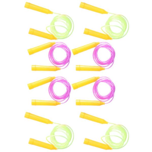 

jump ropes 8pcs kids skipping jumping exercise equipment for kindergarten