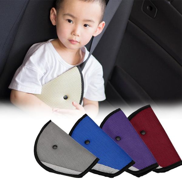 

safety belts & accessories car children belt pad auxiliary adjuster shoulder triangle protector kit fixed device off road 4x4 automobile