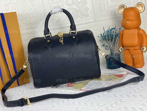 

speedy bandouliere 25 toe designer cross body bag embossed over sized letter pattern beige designers womens handbags purses m58947