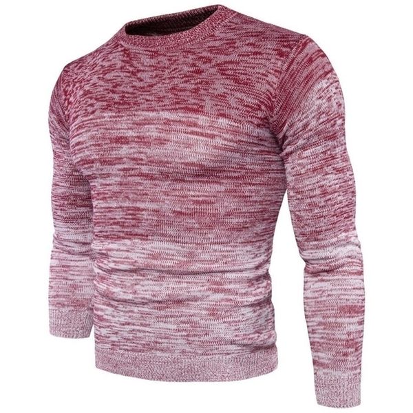 

men red sweater new warm collar pullover casual sweaters 201022, White;black