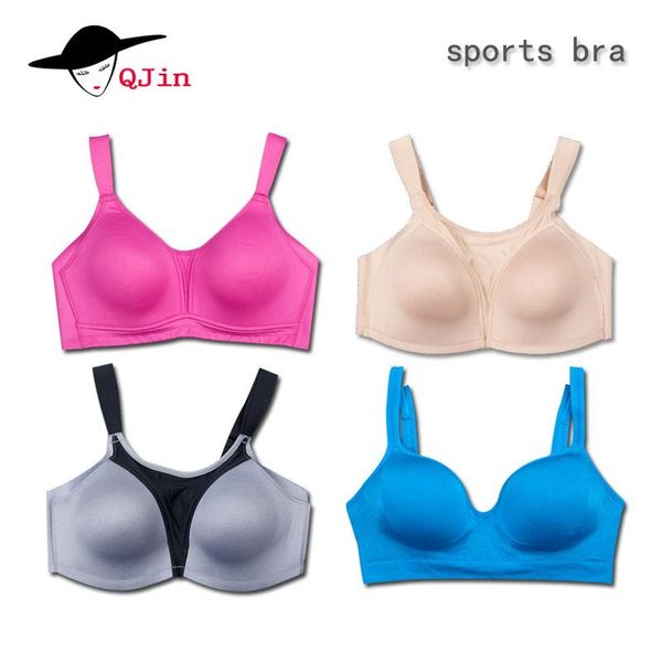 

yoga outfit women's full support high impact underwire padded contour plus size sports bra running gym workout bras