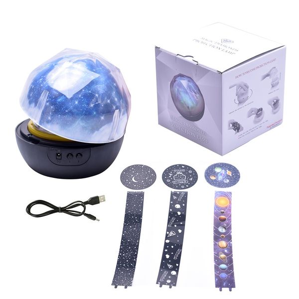 

star night light sky magic star moon planet projector lamp cosmos universe luminaria baby nursery light for birthday gift