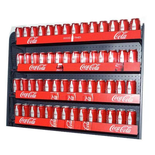 

display high brightness indoor screen cob p1.25 p1.875 advertising bars shelf led