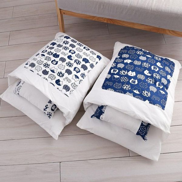 

cat beds & furniture sofa mat house breathable puppy kennel nest cushion winter warm soft pet dog bed blanket sleeping bag