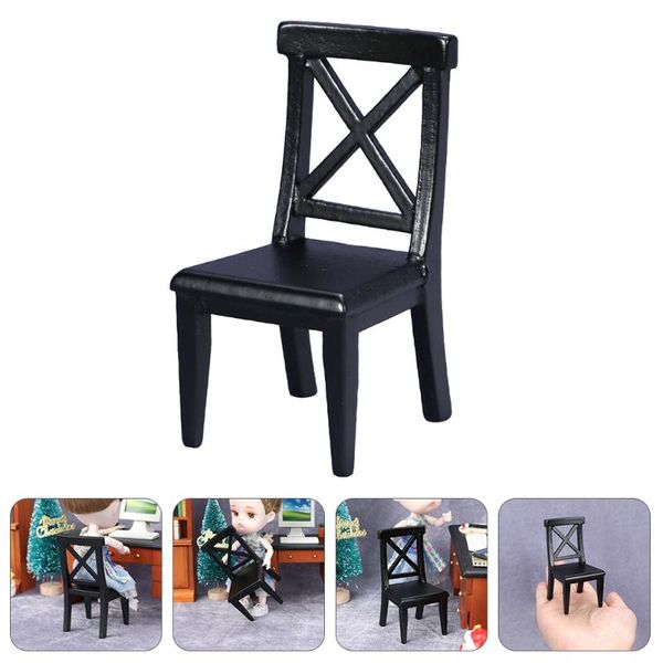 

chair covers 1pc funny mini house scene layout props simulation model decor