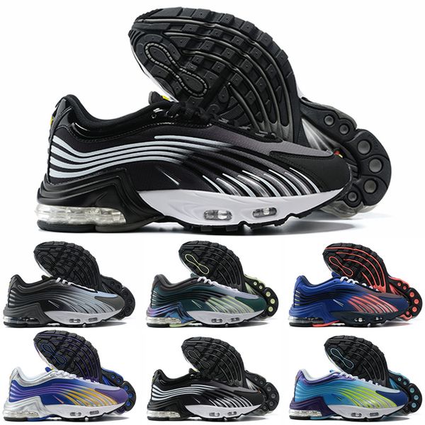 

tn 3 tuned plus 2 men women running shoes radiant red laser blue triple black all white tiger rainbow traines sports sneakers