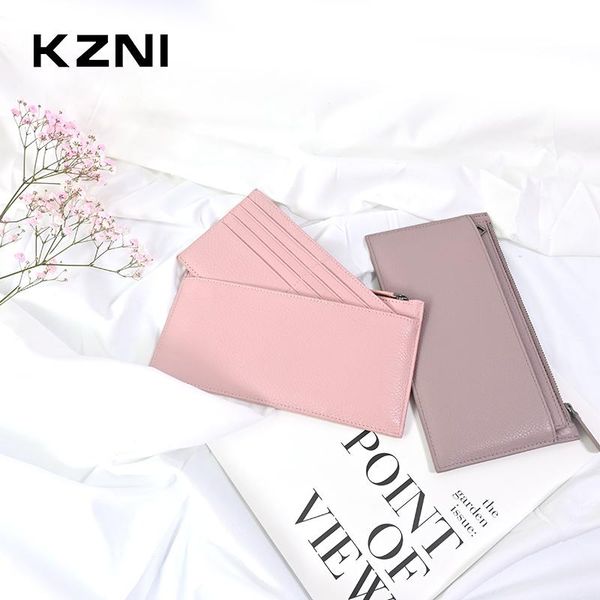 

wallets kzni long large genuine leather phone wallet female coin purse womens and purses women card holder portomonee2169, Red;black