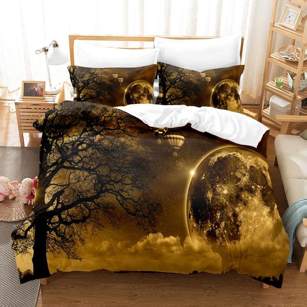 

bedding sets scenic wonders set single twin full  king size sunset bed aldult kid bedroom duvetcover 3d print 036