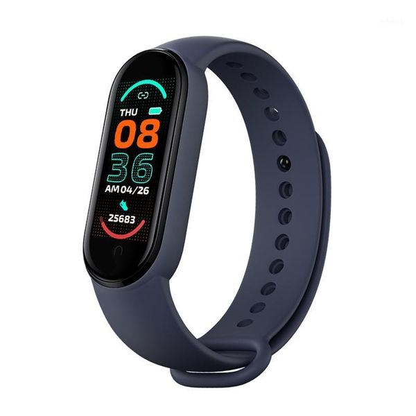 

smart wristbands 0.96inch tft color screen m6 smartwatch intelligent fitness watch heart rate sleep monitor ip67 waterproof sports wristband