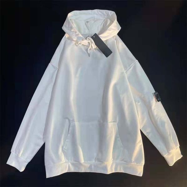 

mens womens hoodie stone spring autumn coat windrunner fashion hooded hoodies island sports windbreaker casual coats outerwear clothing, Black