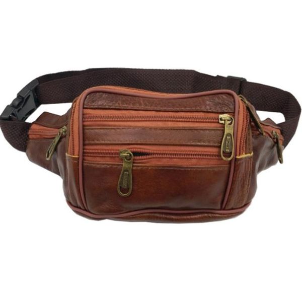 

men waist bag practical waterproof waist fanny pack belt bag pouch travel hip purse men