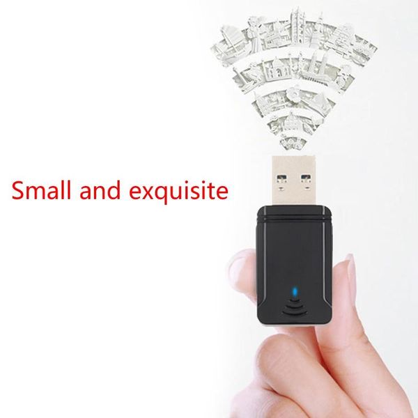 

hubs 1300m usb wireless network card dual frequency wifi receiver adapter m76a