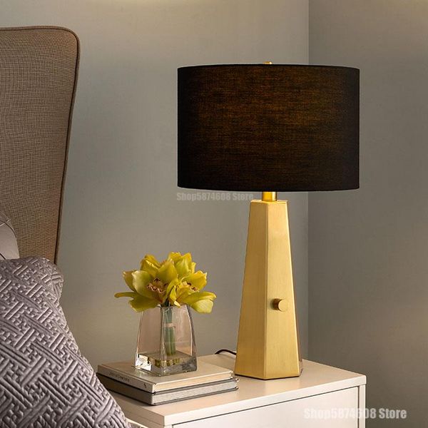 

table lamps post-modern led desk lamp living room light nightstand for study office lighting fixture