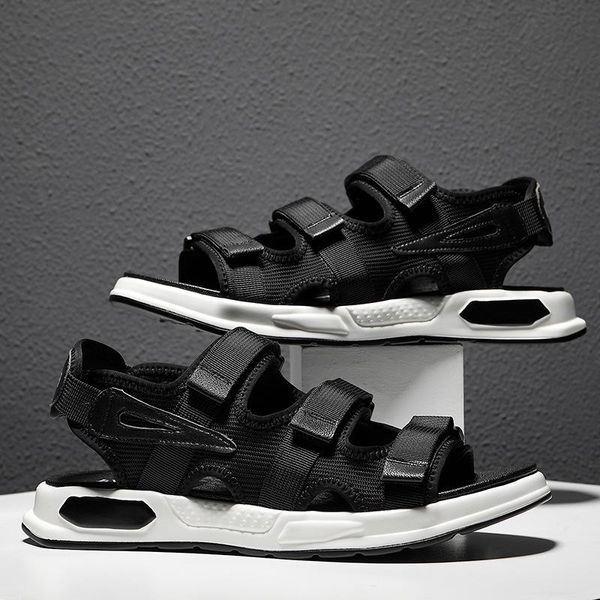 

non-slip slippers men's sandals breathable casual, Black