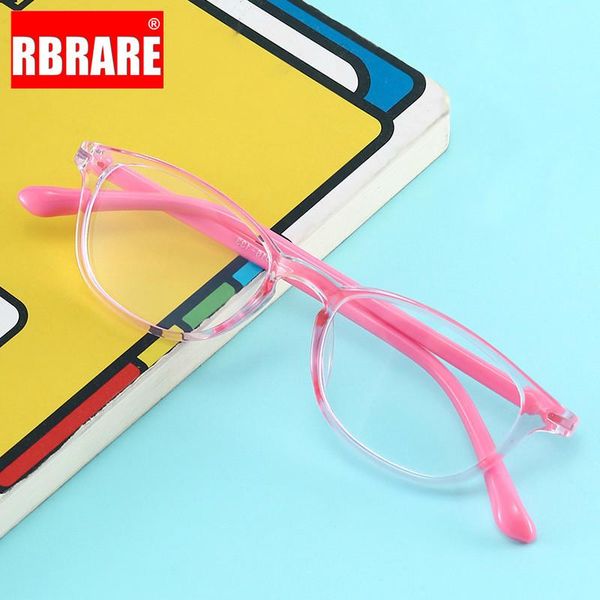 

fashion sunglasses frames rbrare kids glasses frame child blue light small square eyeglasses optical for goggles retro eyewear, Black