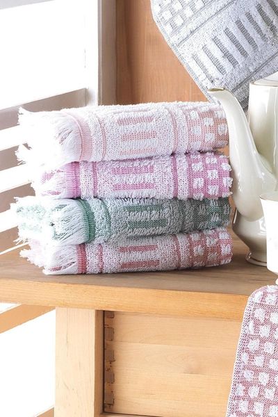 

towel 30x50 cm 12 li el havlu seti %100 pamuk mutfak banyo havlusu