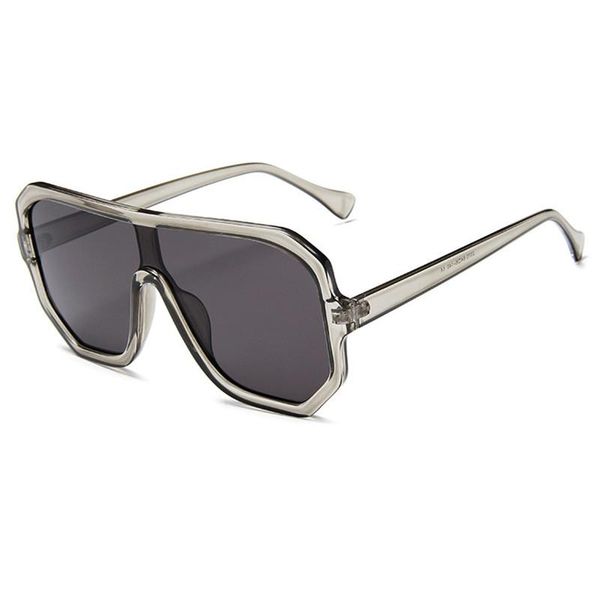 

sunglasses big frame pilot women designer vintage oversized siamese eyeglasses female glasses gafas de sol, White;black