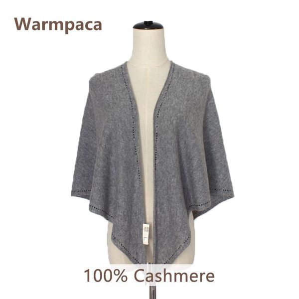

scarves warmpaca 100% cashmere scarf ladies' shawl wine gray camel, Blue;gray