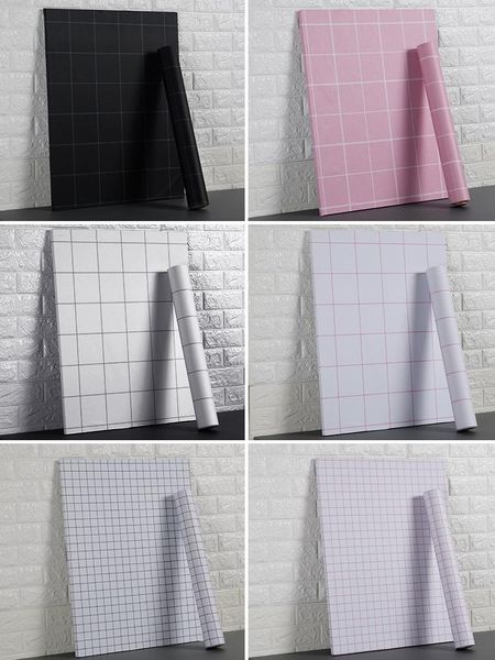 

wallpapers pvc pure color waterproof wallpaper self-adhesive bedroom warm ins wind decoration furniture desk renovation stickers