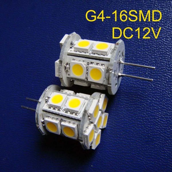

bulbs 16smd dc12v g4 led crystal lamp ( 50pcs/lot)
