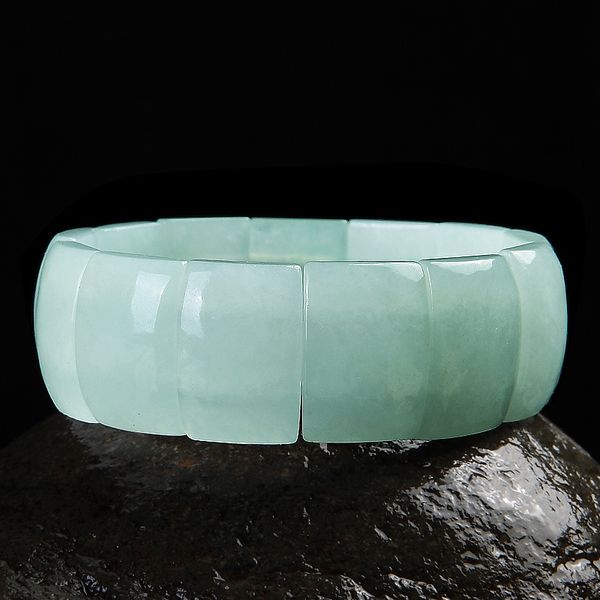 

natural myanmar jade bracelet for women men jadeite jade bracelets women bracelet natural jade stone bangle, Black