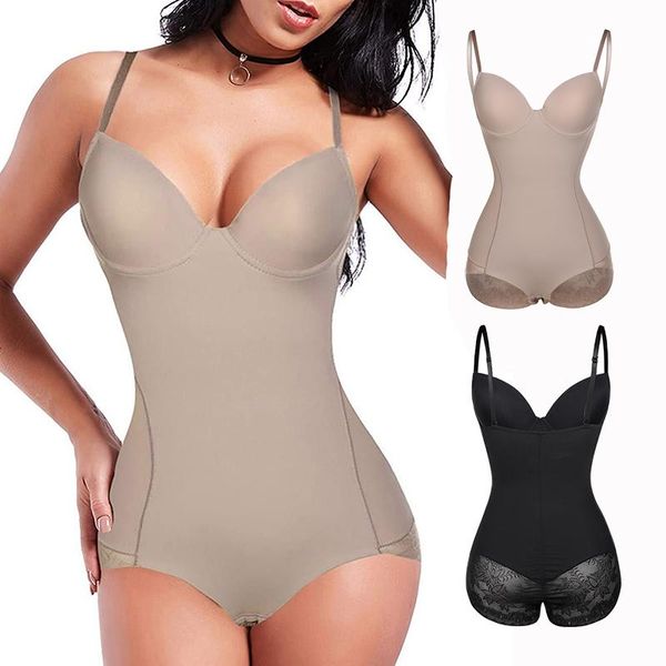

maternity intimates postpartum body shaper belly band slimming underwear post liposuction girdle clip bodysuit waist trainer shapewear, White