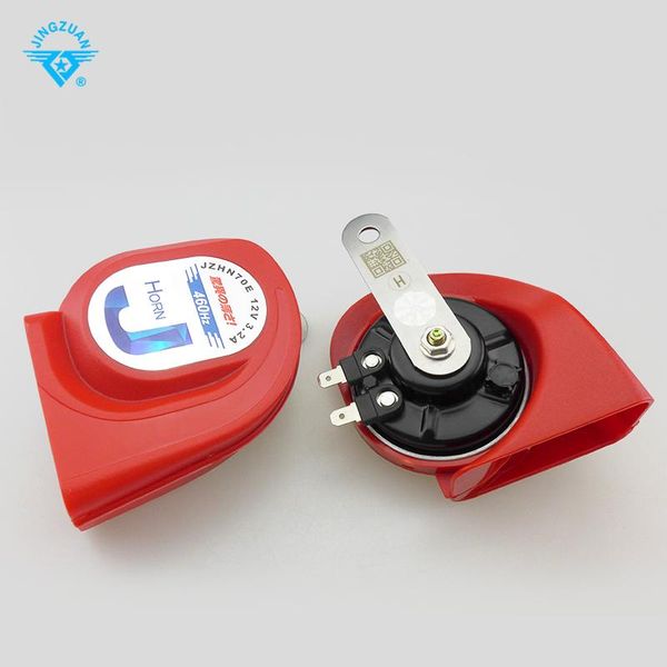 

other auto electronics quality red car truck motorcycle snail horn speaker klaxon horns waterproof