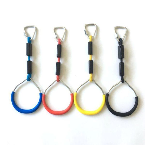

outdoor fitness equipment 1 pair gymnastic rings children's pull up gym sports pull-ups
