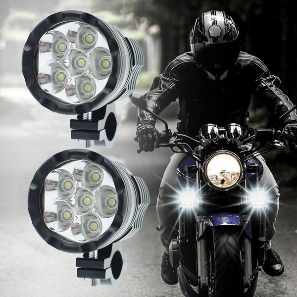 

car light motorcycles headlight 6500k 36w white super bright working spot light motorbike fog lamp for bmw-r1200gs adv f800gs f700gs 1/2pc